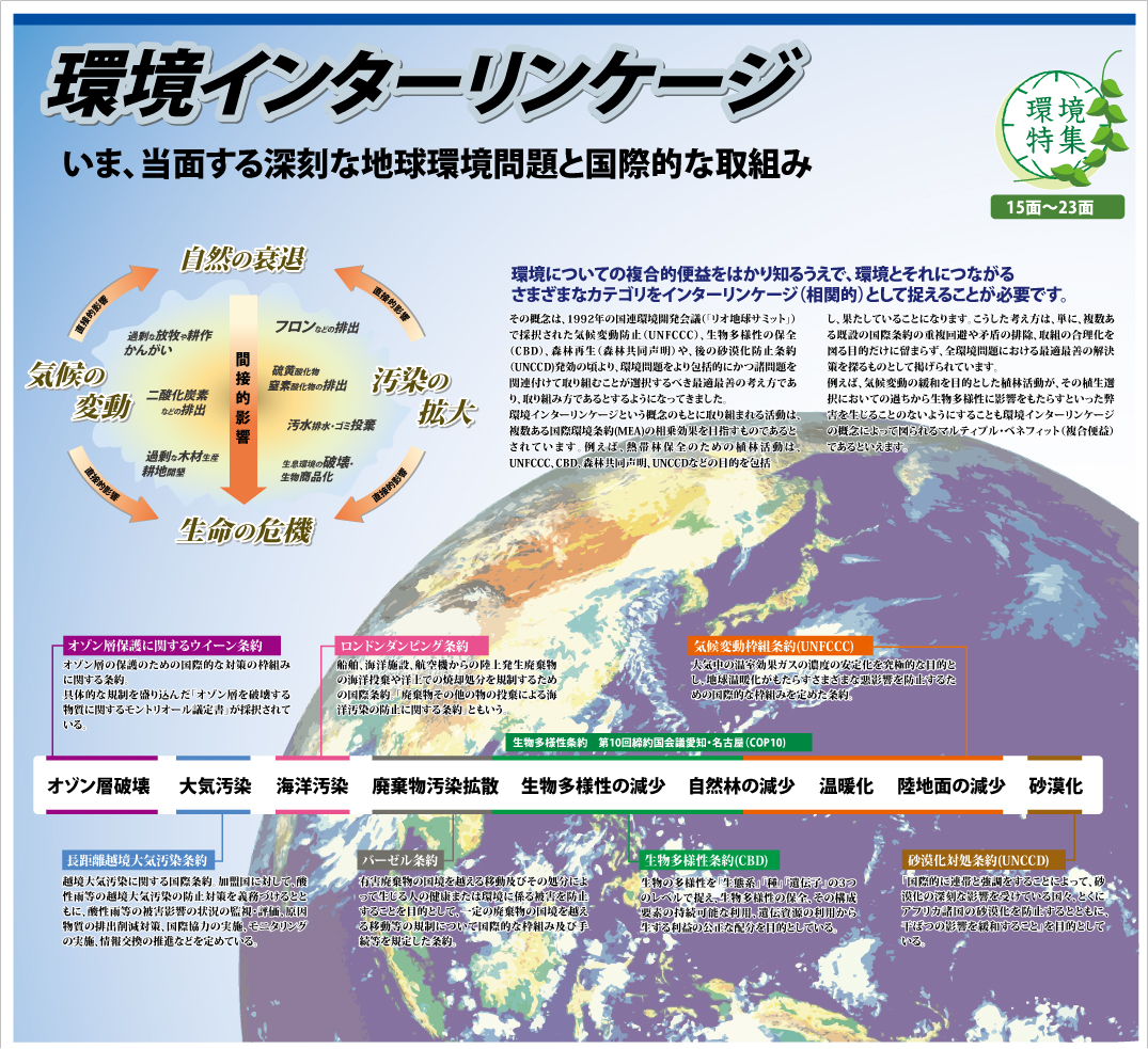 環境インフォグラフィック